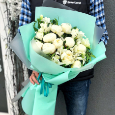 Букет цветов «Сказка Прованса»  фото