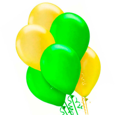 7 helium balloons mix 2 photo