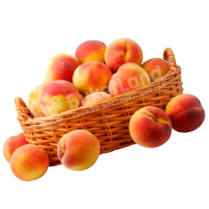Фруктовая корзина «Любимый персик»  фото
