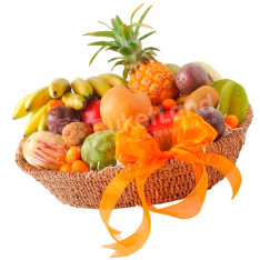Fruit basket "Tropical mix" photo