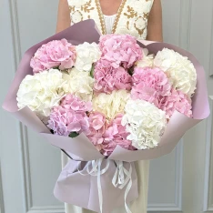 15 гортензій мікс в асортименті  