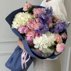 Букет квітів "Blue Grace" 