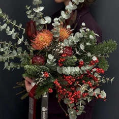Букет квітів "Nordic Flame" 