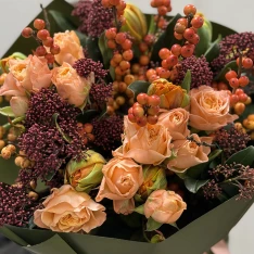 Букет квітів "Rustic Glow" 