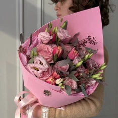 Букет квітів "Pink Affection" 
